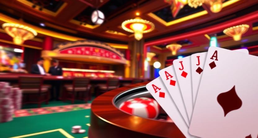 Player account and game selection on BGD9